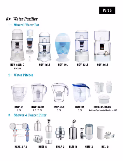 Water Shower Filter for Bath (HLSF-E)